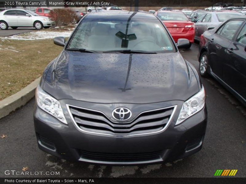 Magnetic Gray Metallic / Ash Gray 2010 Toyota Camry LE
