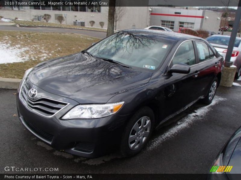 Magnetic Gray Metallic / Ash Gray 2010 Toyota Camry LE