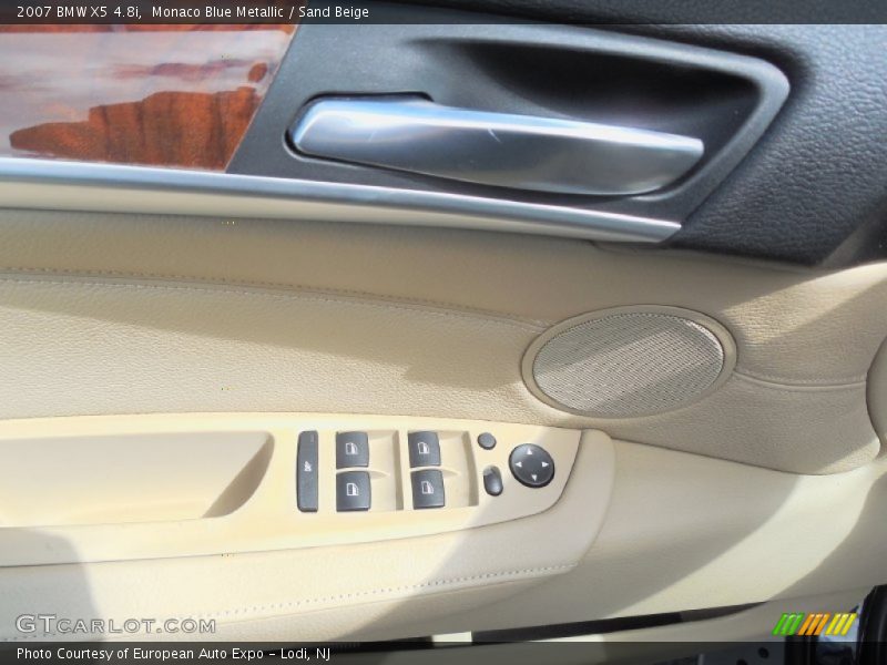 Monaco Blue Metallic / Sand Beige 2007 BMW X5 4.8i