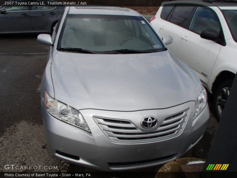 Titanium Metallic / Ash 2007 Toyota Camry LE