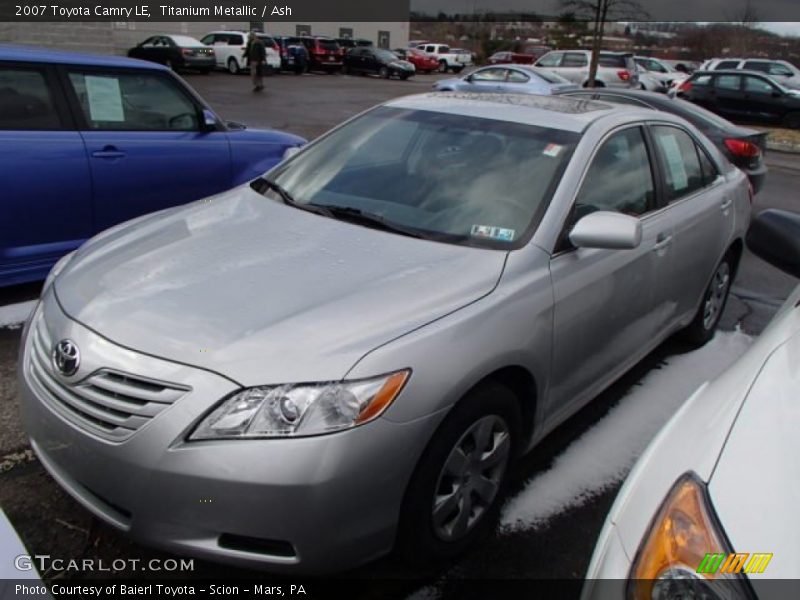 Titanium Metallic / Ash 2007 Toyota Camry LE