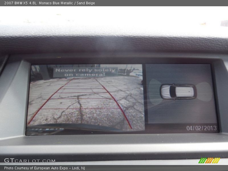 Monaco Blue Metallic / Sand Beige 2007 BMW X5 4.8i