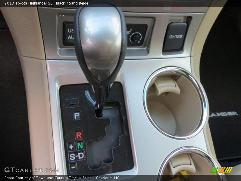  2013 Highlander SE 5 Speed ECT-i Automatic Shifter