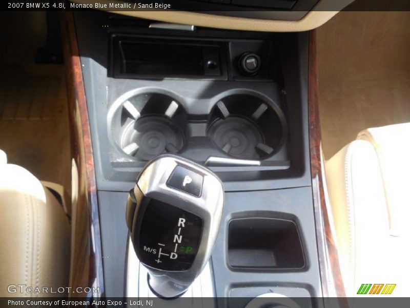 Monaco Blue Metallic / Sand Beige 2007 BMW X5 4.8i