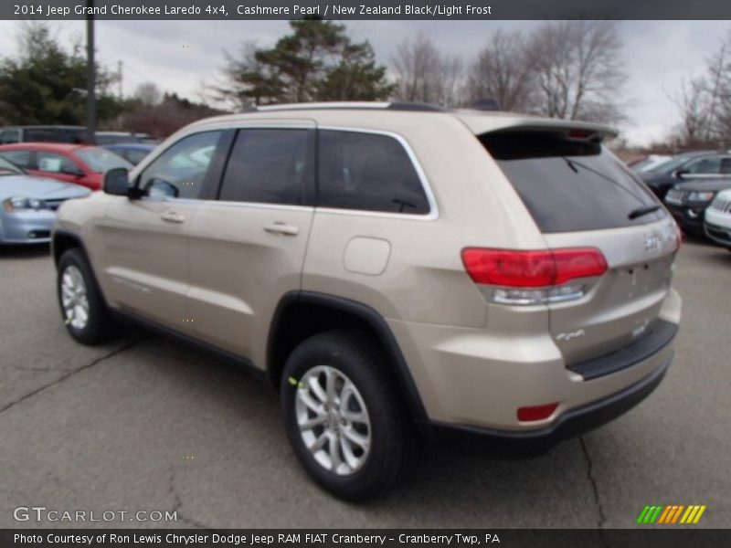 Cashmere Pearl / New Zealand Black/Light Frost 2014 Jeep Grand Cherokee Laredo 4x4