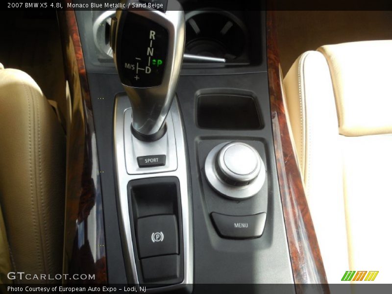Monaco Blue Metallic / Sand Beige 2007 BMW X5 4.8i