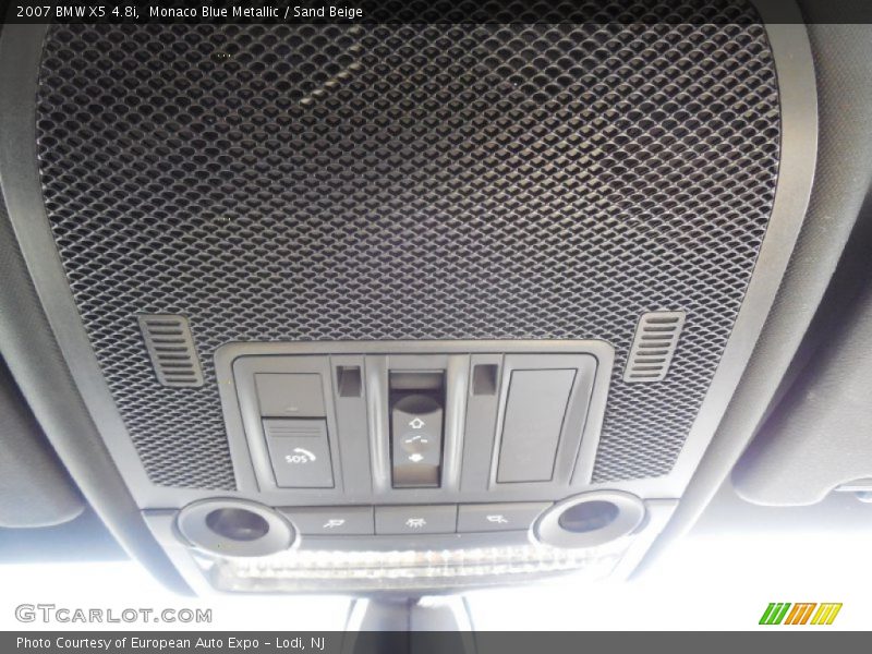 Monaco Blue Metallic / Sand Beige 2007 BMW X5 4.8i