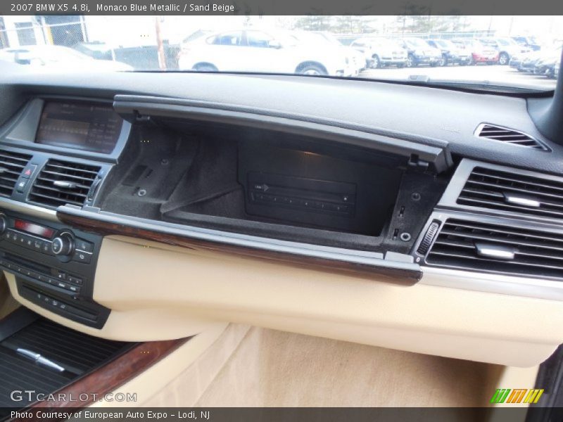 Monaco Blue Metallic / Sand Beige 2007 BMW X5 4.8i