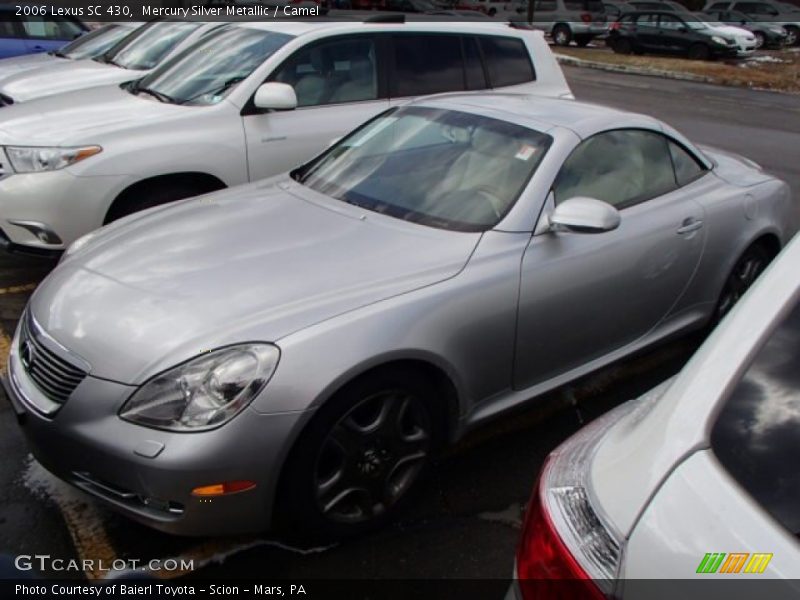 Mercury Silver Metallic / Camel 2006 Lexus SC 430
