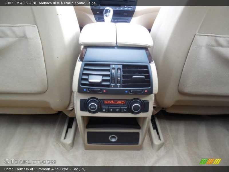 Monaco Blue Metallic / Sand Beige 2007 BMW X5 4.8i