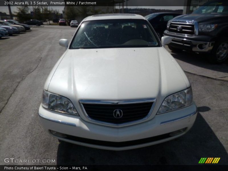 Premium White / Parchment 2002 Acura RL 3.5 Sedan