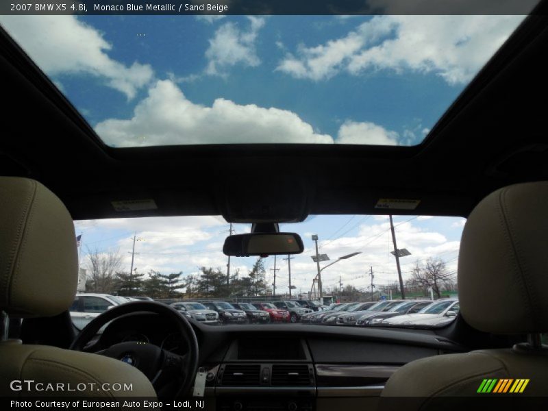 Monaco Blue Metallic / Sand Beige 2007 BMW X5 4.8i