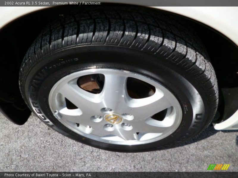 Premium White / Parchment 2002 Acura RL 3.5 Sedan