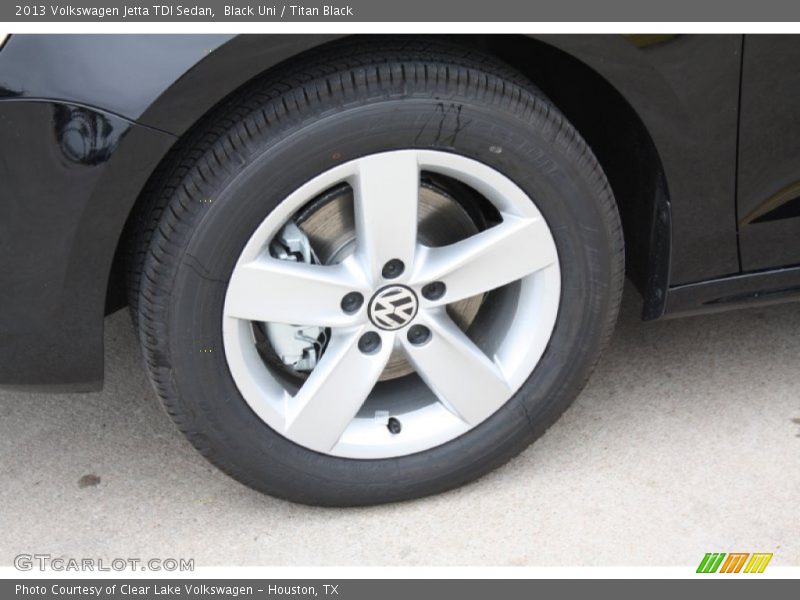 Black Uni / Titan Black 2013 Volkswagen Jetta TDI Sedan