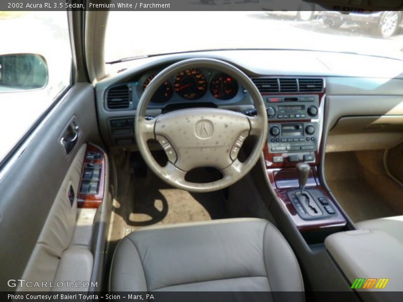Premium White / Parchment 2002 Acura RL 3.5 Sedan