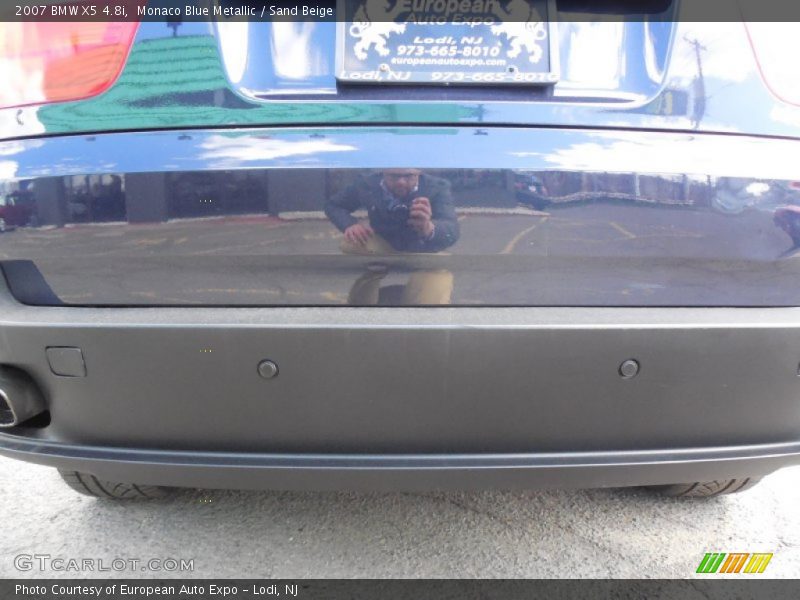 Monaco Blue Metallic / Sand Beige 2007 BMW X5 4.8i