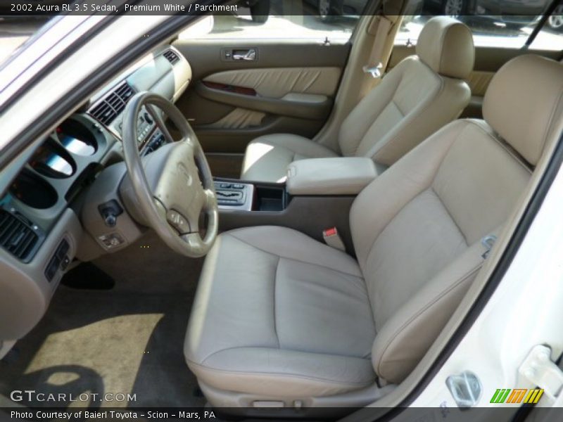  2002 RL 3.5 Sedan Parchment Interior