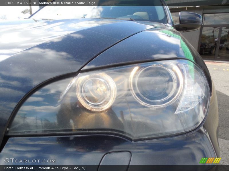 Monaco Blue Metallic / Sand Beige 2007 BMW X5 4.8i