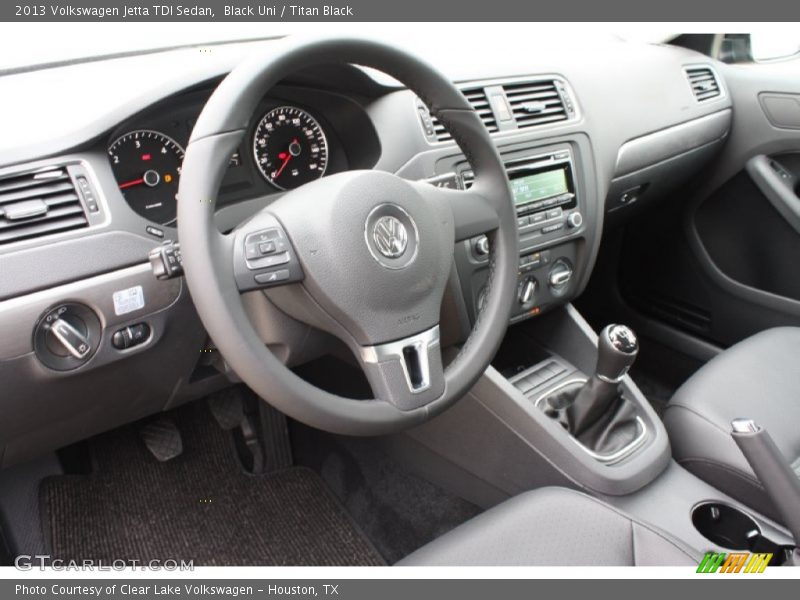 Black Uni / Titan Black 2013 Volkswagen Jetta TDI Sedan