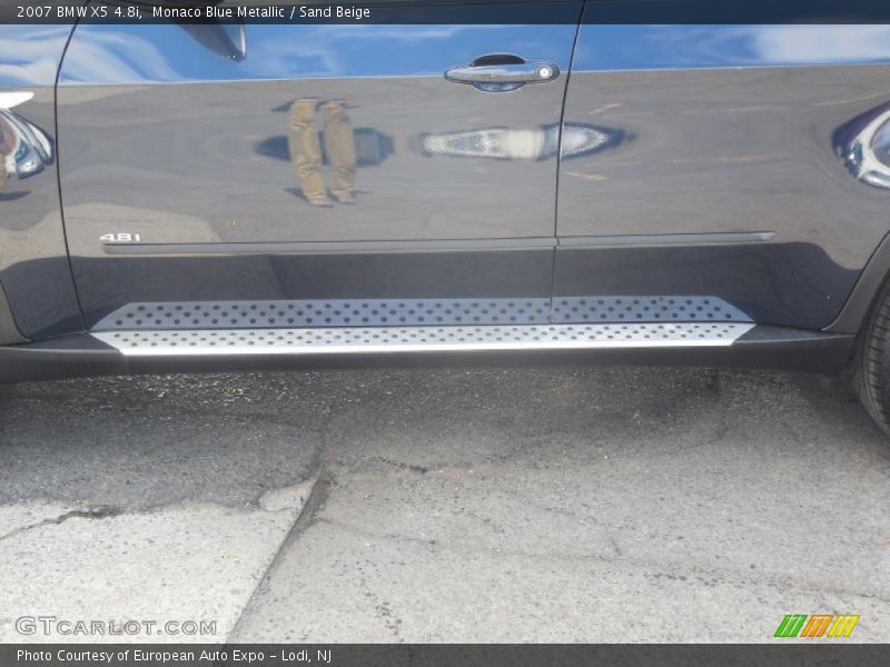Monaco Blue Metallic / Sand Beige 2007 BMW X5 4.8i