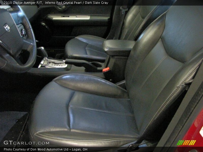Inferno Red Crystal Pearl / Dark Slate Gray 2010 Dodge Avenger R/T