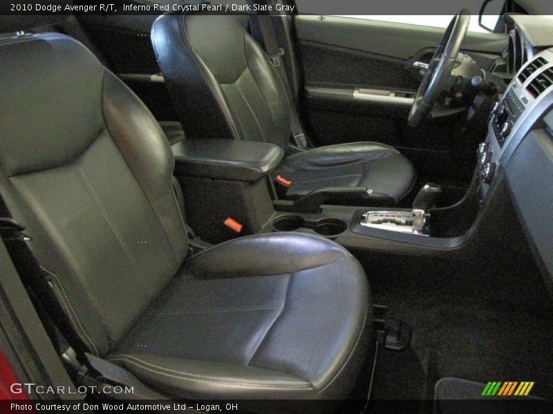 Inferno Red Crystal Pearl / Dark Slate Gray 2010 Dodge Avenger R/T