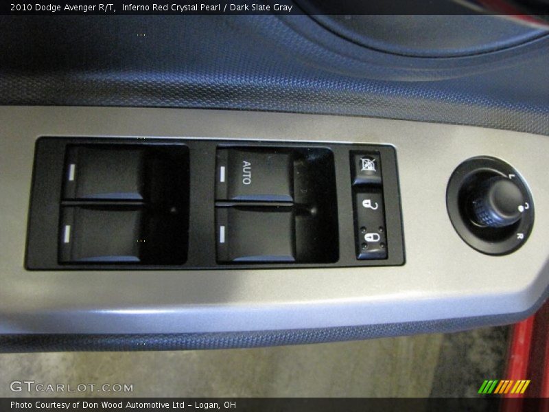 Inferno Red Crystal Pearl / Dark Slate Gray 2010 Dodge Avenger R/T