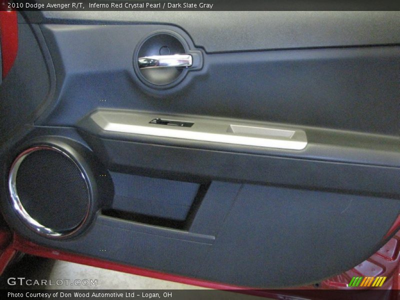Inferno Red Crystal Pearl / Dark Slate Gray 2010 Dodge Avenger R/T