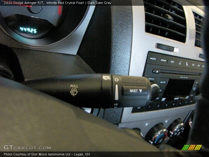 Inferno Red Crystal Pearl / Dark Slate Gray 2010 Dodge Avenger R/T