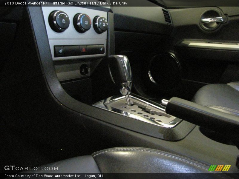 Inferno Red Crystal Pearl / Dark Slate Gray 2010 Dodge Avenger R/T