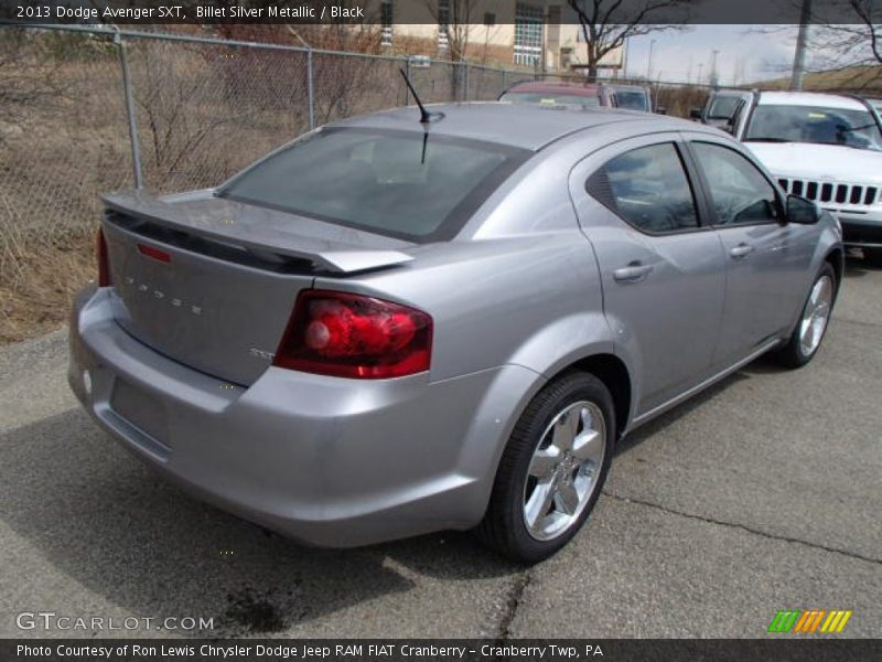 Billet Silver Metallic / Black 2013 Dodge Avenger SXT