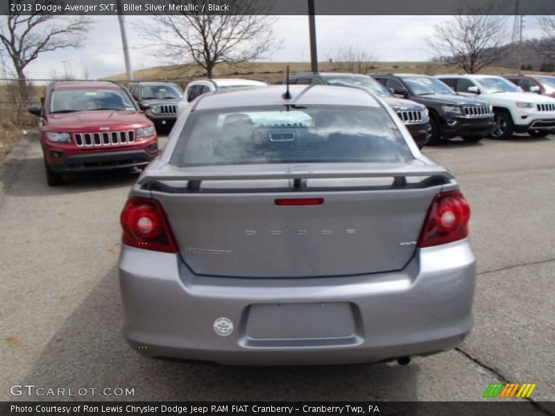 Billet Silver Metallic / Black 2013 Dodge Avenger SXT