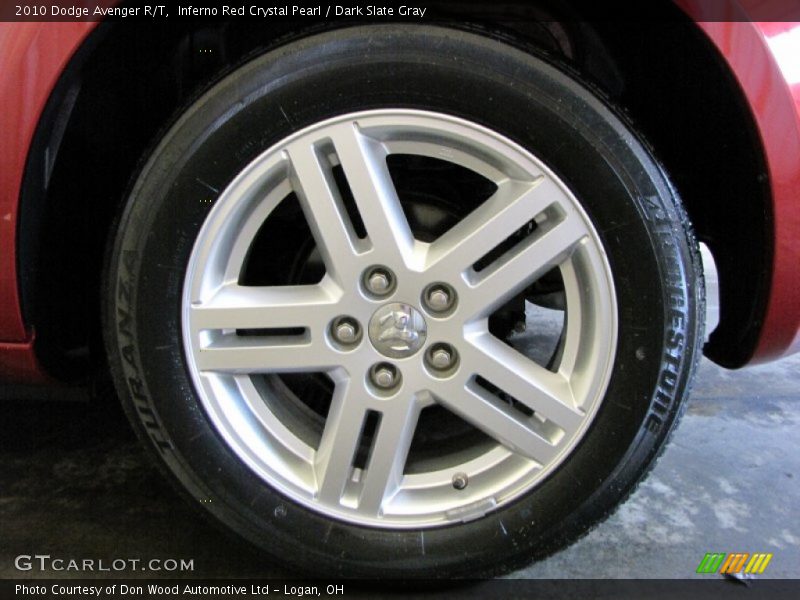 Inferno Red Crystal Pearl / Dark Slate Gray 2010 Dodge Avenger R/T
