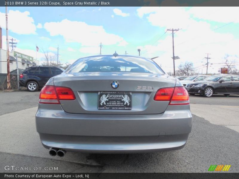 Space Gray Metallic / Black 2010 BMW 3 Series 328i Coupe