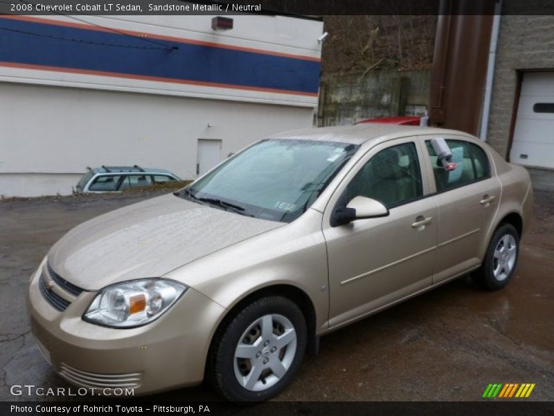 Sandstone Metallic / Neutral 2008 Chevrolet Cobalt LT Sedan