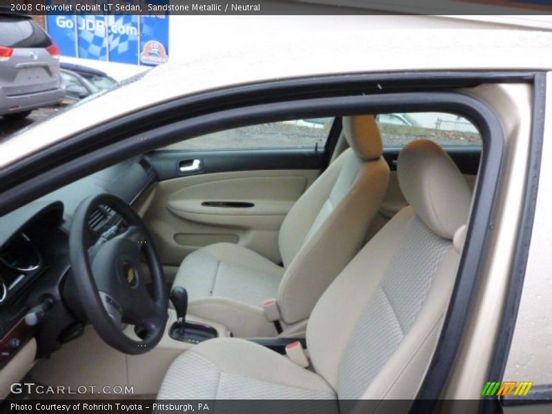 Sandstone Metallic / Neutral 2008 Chevrolet Cobalt LT Sedan