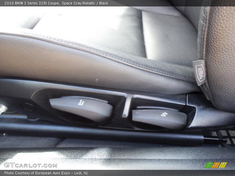 Space Gray Metallic / Black 2010 BMW 3 Series 328i Coupe