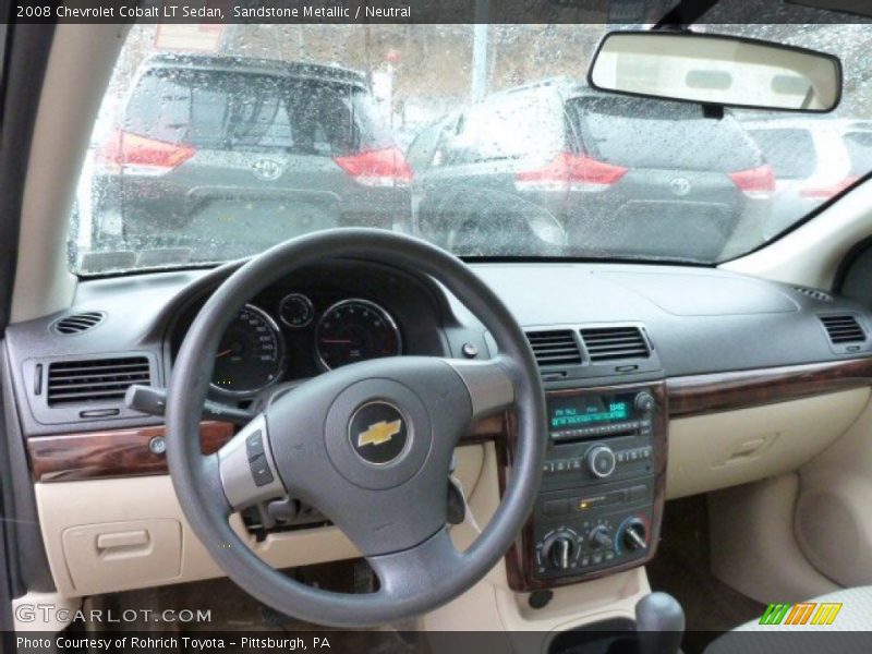 Sandstone Metallic / Neutral 2008 Chevrolet Cobalt LT Sedan