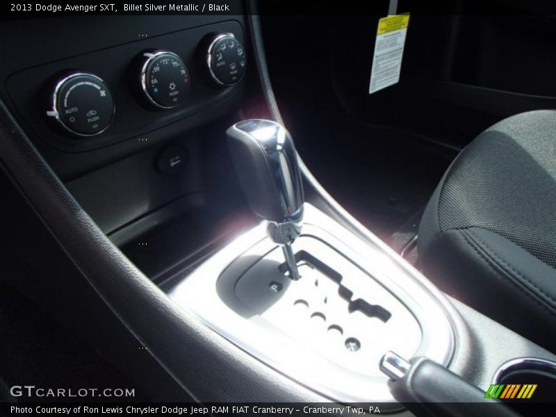 Billet Silver Metallic / Black 2013 Dodge Avenger SXT