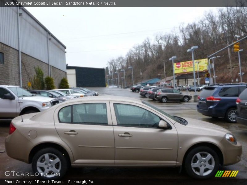 Sandstone Metallic / Neutral 2008 Chevrolet Cobalt LT Sedan