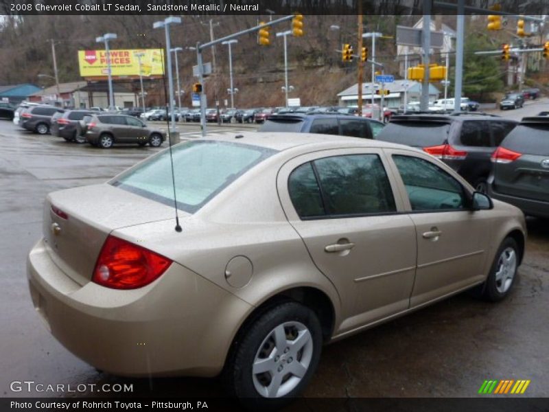Sandstone Metallic / Neutral 2008 Chevrolet Cobalt LT Sedan
