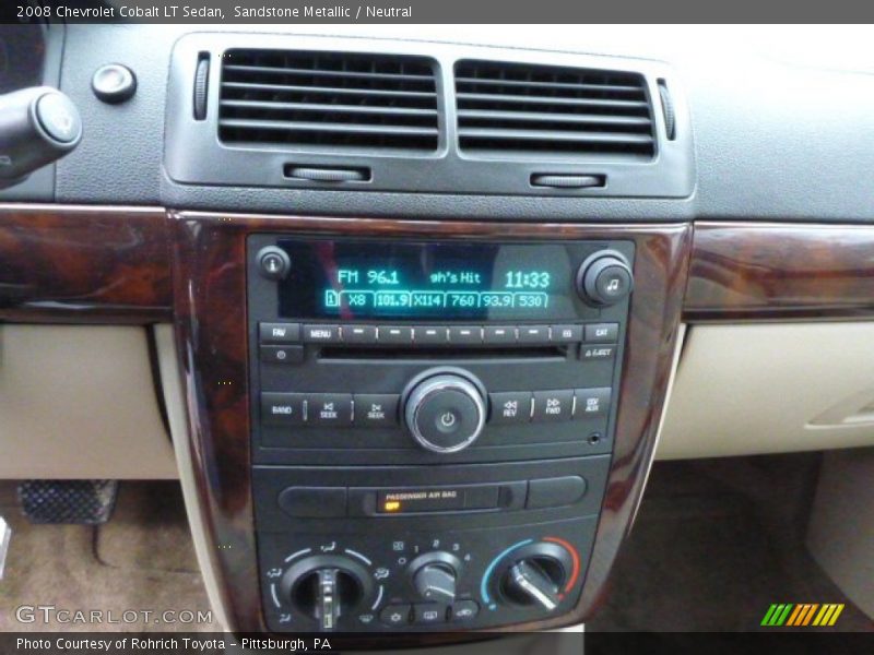 Sandstone Metallic / Neutral 2008 Chevrolet Cobalt LT Sedan