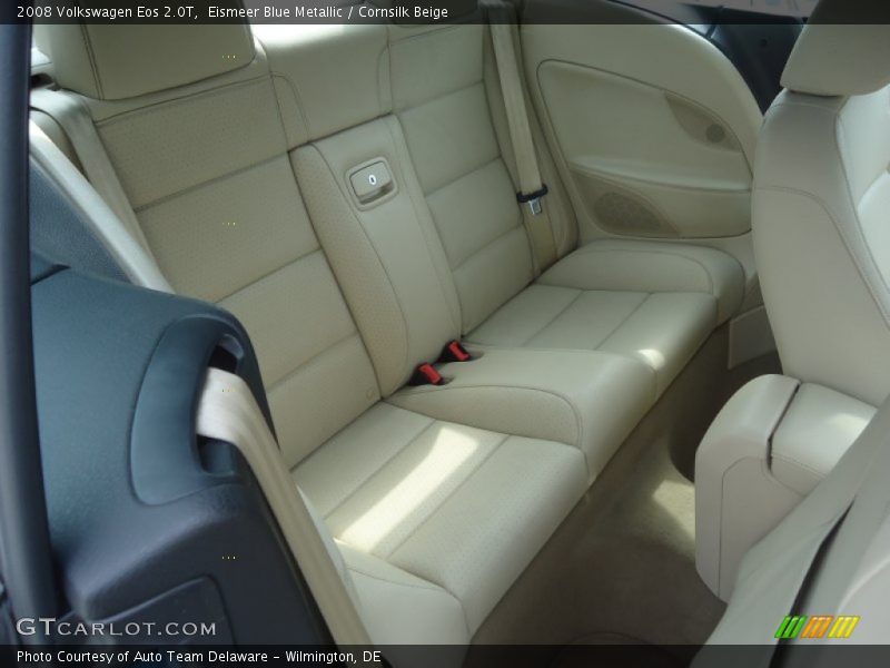 Eismeer Blue Metallic / Cornsilk Beige 2008 Volkswagen Eos 2.0T