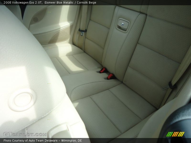 Eismeer Blue Metallic / Cornsilk Beige 2008 Volkswagen Eos 2.0T