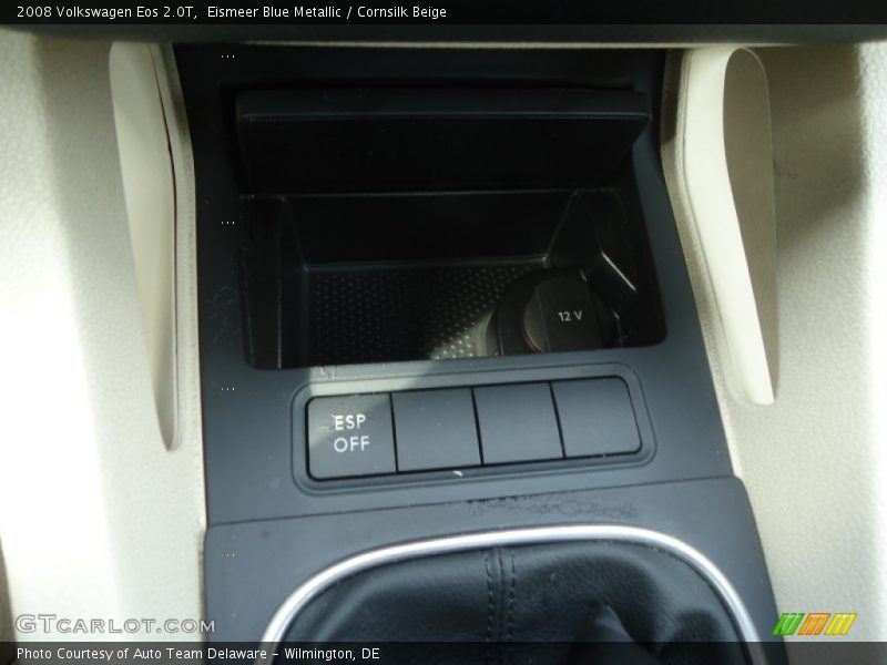 Eismeer Blue Metallic / Cornsilk Beige 2008 Volkswagen Eos 2.0T