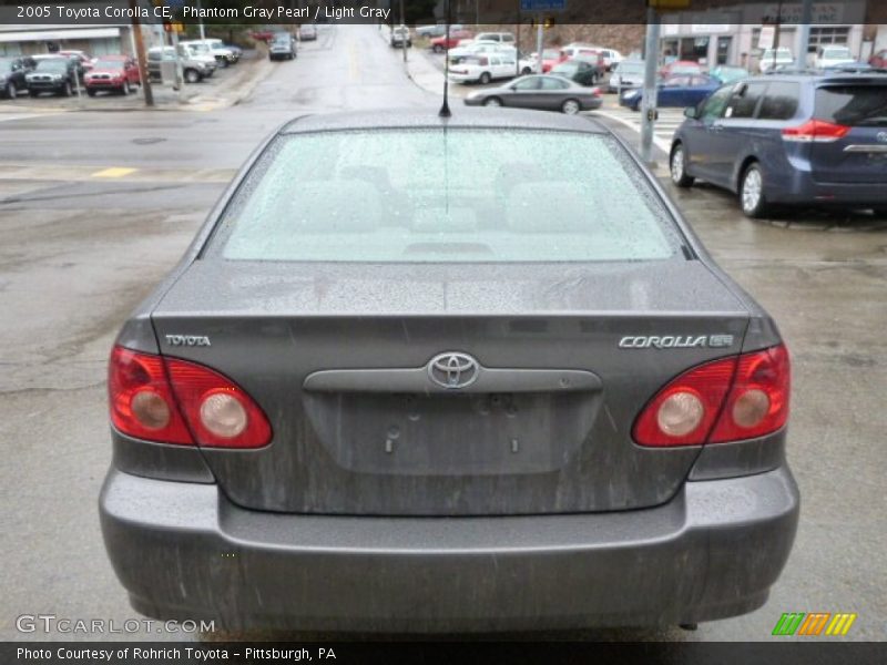 Phantom Gray Pearl / Light Gray 2005 Toyota Corolla CE