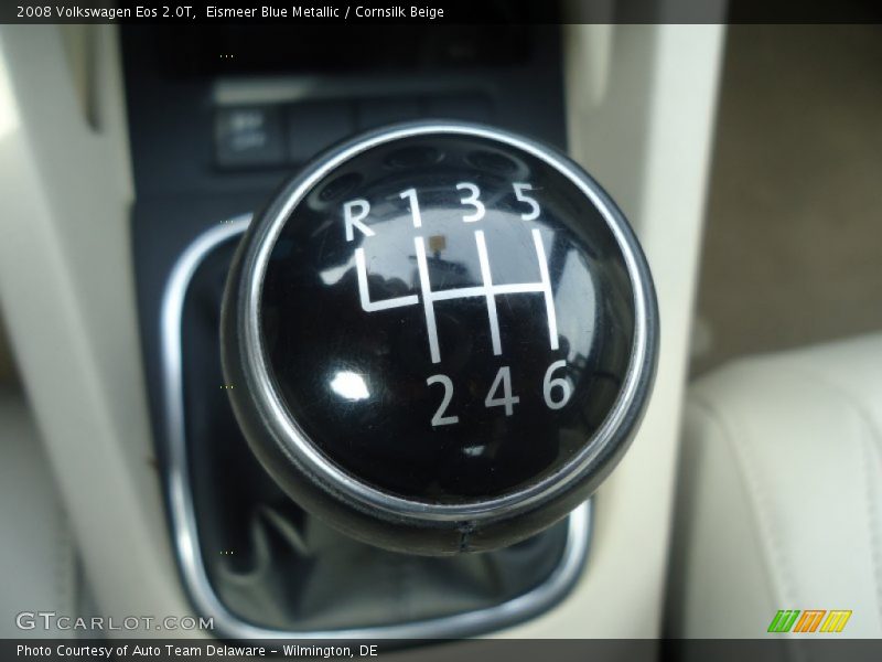 Eismeer Blue Metallic / Cornsilk Beige 2008 Volkswagen Eos 2.0T