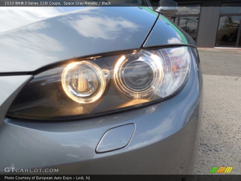 Space Gray Metallic / Black 2010 BMW 3 Series 328i Coupe