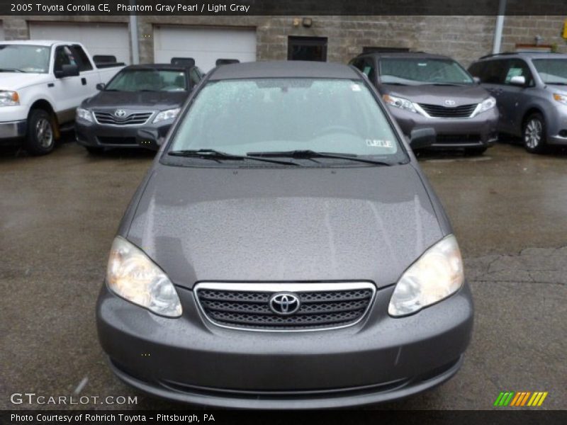 Phantom Gray Pearl / Light Gray 2005 Toyota Corolla CE