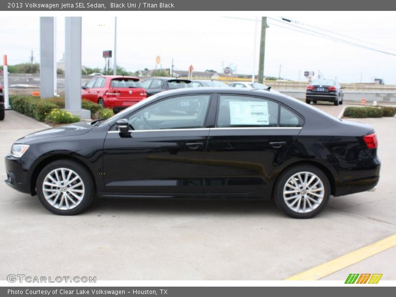 Black Uni / Titan Black 2013 Volkswagen Jetta SEL Sedan